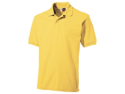 OA78TX-YEL11S US Basic. Рубашка поло Boston мужская, светло-желтый