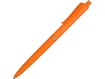 OA2003022298 Ручка пластиковая soft-touch шариковая Plane, оранжевый
