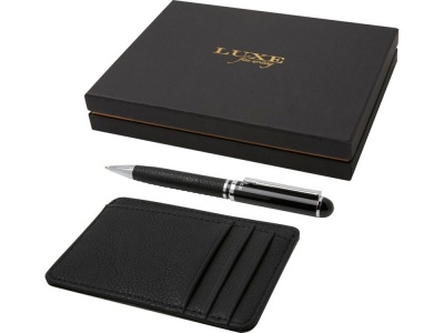 OA2102096658 Luxe. Encore Подарочный набор из шариковой ручки и бумажника, черный