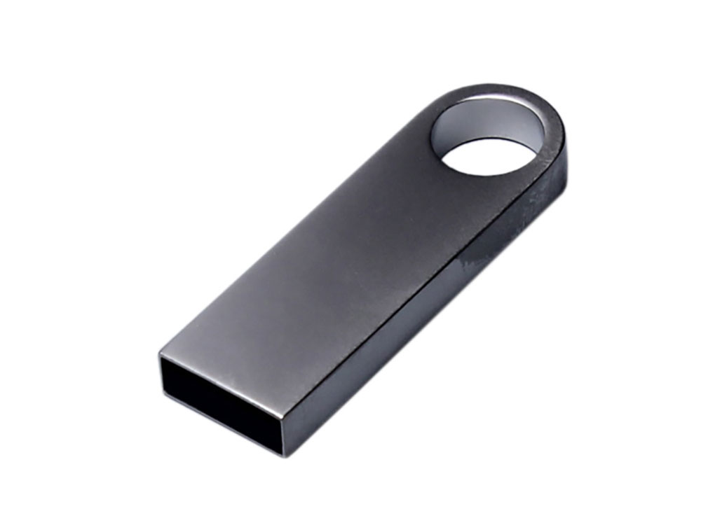 OA2408287196 USB 3.0-флешка на 128 Гб с мини чипом и круглым отверстием, серебристый