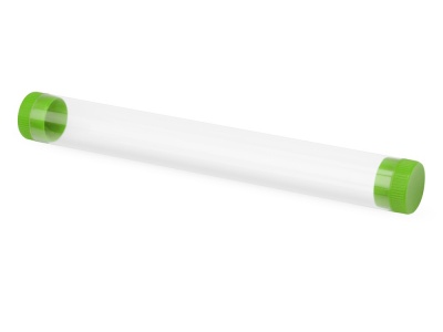 OA2003022340 Футляр-туба пластиковый для ручки Tube 2.0, прозрачный/зеленое яблоко