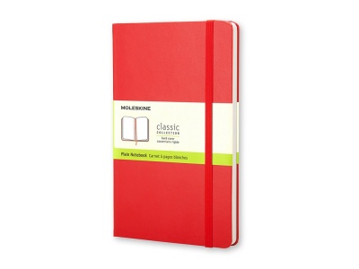 OA170122565 Moleskine. Записная книжка Moleskine Classic (нелинованный) в твердой обложке, Large (13х21см), красный