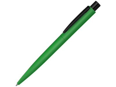 OA210209538 Uma. Ручка шариковая металлическая LUMOS M soft-touch, зеленый/черный