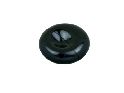 OA2003024966 Флешка промо круглой формы, 16 Гб, черный