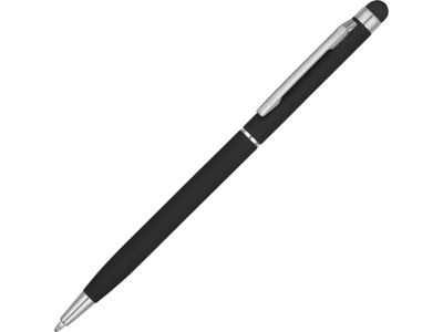 OA2003027293 Ручка-стилус шариковая Jucy Soft с покрытием soft touch, черный