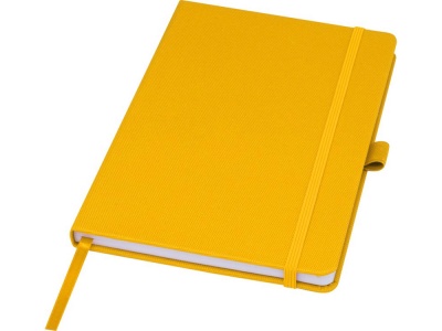 OA2102096225 Marksman. Блокнот Honua форматом A5 из переработанной бумаги с обложкой из переработанного ПЭТ, оранжевый
