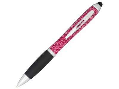 OA2003024803 Крапчатая шариковая ручка Nash со стилусом, красный