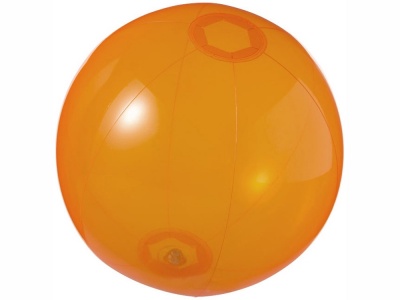 OA15093877 Мяч пляжный Ibiza, оранжевый прозрачный