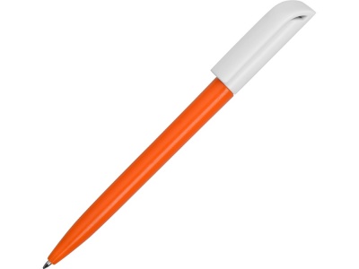 OA2003022566 Ручка пластиковая шариковая Миллениум Color BRL, оранжевый/белый