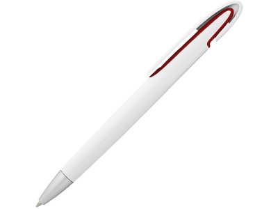 OA15094111 Ручка шариковая Rio, черные чернила, белый/красный