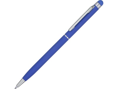 OA2003027292 Ручка-стилус шариковая Jucy Soft с покрытием soft touch, синий