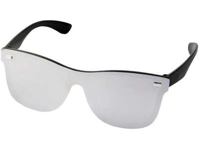 OA2003027636 Солнцезащитные очки Shield с полностью зеркальными линзами, серебристый