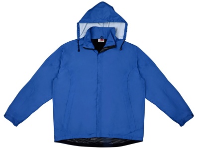 OA1701221528 US Basic. Куртка мужская с капюшоном Wind, кл. синий