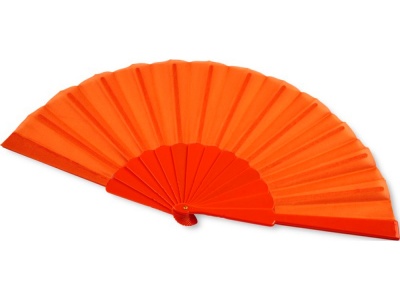 OA2102091437 Складной ручной веер Maestral в бумажной коробке, оранжевый