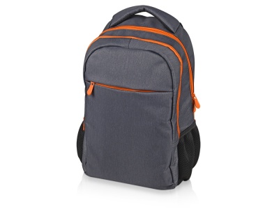 OA2003022154 Рюкзак Metropolitan, серый с оранжевой молнией