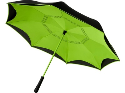 OA2102091516 Avenue. Прямой зонтик Yoon 23 с инверсной раскраской, лайм