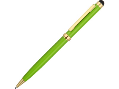 OA1701221490 Ручка шариковая Голд Сойер со стилусом, зеленое яблоко