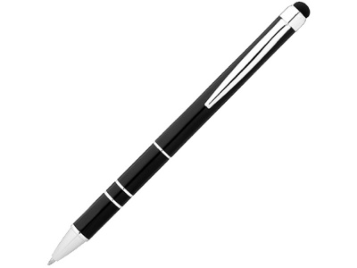 OA15094096 Ручка-стилус шариковая Charleston, черный, синие чернила