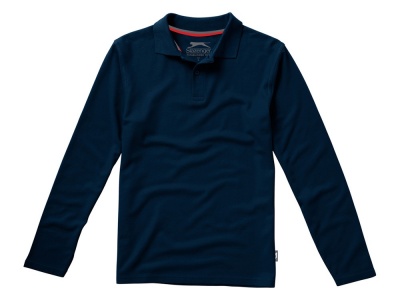 OA1701405130 Slazenger. Рубашка поло Point мужская с длинным рукавом, темно-синий