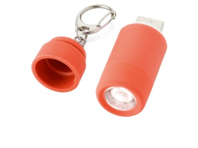 OA86LM-RED2 Мини-фонарь Avior с зарядкой от USB, красный