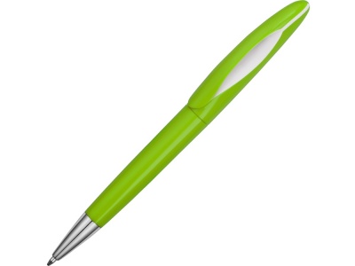 OA2003022317 Ручка пластиковая шариковая Chink, зеленое яблоко/белый