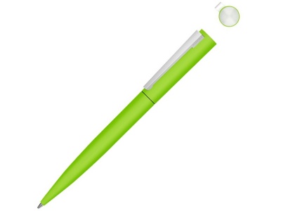 OA2102094087 Uma. Металлическая шариковая ручка soft touch Brush gum, светло-зеленый