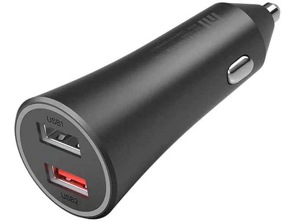 OA24082817662 XIAOMI. Устройство зарядное автомобильное Mi 37W Dual-Port Car Charger CC06ZM (GDS4147GL)