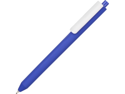 OA2003026960 Pigra. Ручка шариковая Pigra модель P03 PRM софт-тач, синий/белый