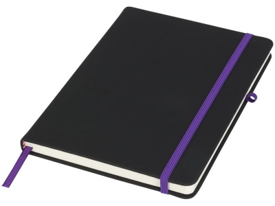 OA2003025794 Блокнот Noir среднего размера, черный/пурпурный