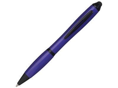 OA200302466 Ручка-стилус шариковая Nash, пурпурный/черный