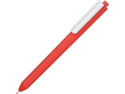 OA2003026959 Pigra. Ручка шариковая Pigra модель P03 PRM софт-тач, красный/белый
