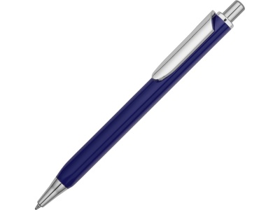 OA2003022399 Ручка металлическая шариковая трехгранная Riddle, синий/серебристый