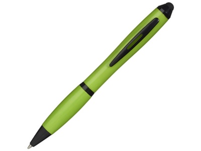 OA200302465 Ручка-стилус шариковая Nash, лайм/черный