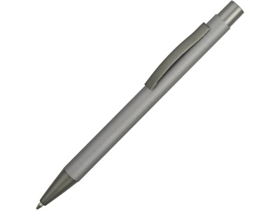 OA2003022573 Ручка металлическая soft touch шариковая Tender с зеркальным слоем, серебристый/серый