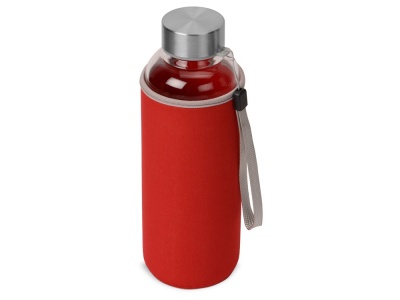 OA2102094193 Бутылка для воды Pure c чехлом, 420 мл, красный