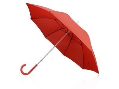 OA93UM-RED10 Зонт-трость механический с полупрозрачной ручкой, красный