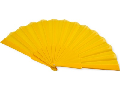 OA2102091436 Складной ручной веер Maestral в бумажной коробке, желтый