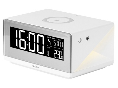 OA2102092066 ROMBICA. Часы с беспроводным зарядным устройством Rombica Timebox 2, белый