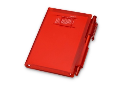 OA16A-RED2 Записная книжка Альманах с ручкой, красный