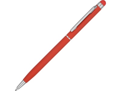 OA2003027294 Ручка-стилус шариковая Jucy Soft с покрытием soft touch, красный