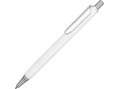 OA2003022394 Ручка металлическая шариковая трехгранная Riddle, белый/серебристый