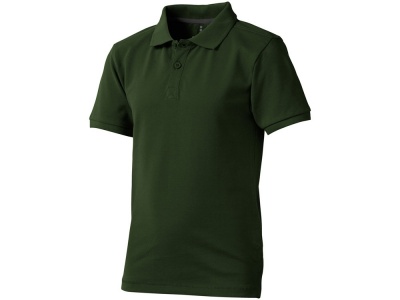 OA1701403276 Elevate. Рубашка поло Calgary детская, зеленый армейский