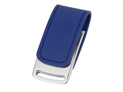 OA210209509 Флеш-карта USB 2.0 16 Gb с магнитным замком Vigo, синий/серебристый