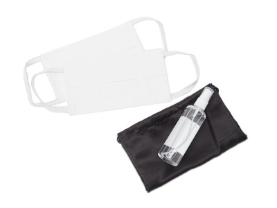 OA2102094554 Набор средств индивидуальной защиты в сатиновом мешочке Protect Plus, белый