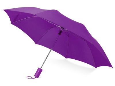 OA2003024015 Зонт складной Tulsa, полуавтоматический, 2 сложения, с чехлом, фиолетовый