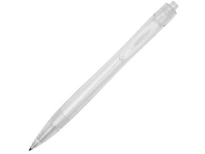 OA2102096219 Marksman. Шариковая ручка Honua из переработанного ПЭТ, прозрачный/белый