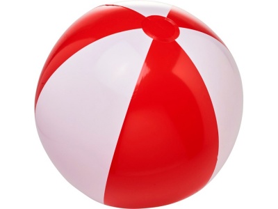 OA2102091443 Непрозрачный пляжный мяч Bora, красный/белый