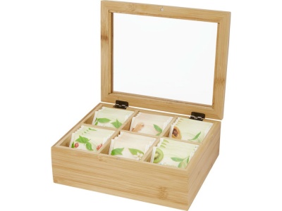 OA2102096258 Seasons. Бамбуковая коробка для чая Ocre