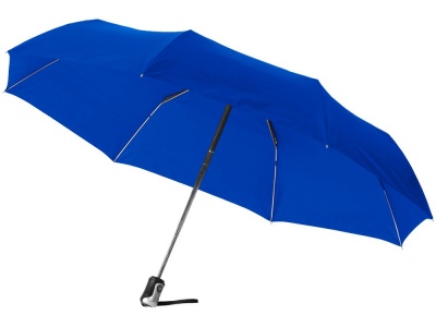 OA170122109 Зонт Alex трехсекционный автоматический 21,5, ярко-синий