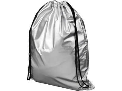 OA2102091552 Блестящий рюкзак со шнурком Oriole, серебристый